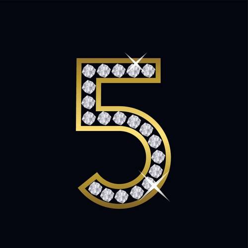 手机号码数字5的含义:五行之数